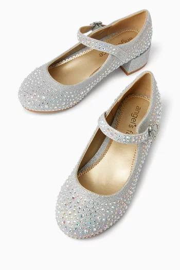 Lizzie Crystal Mary Janes