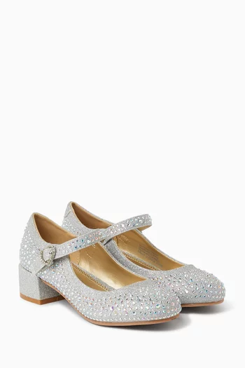 Lizzie Crystal Mary Janes