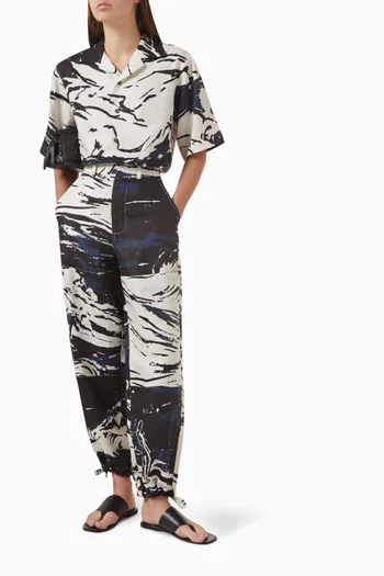 Surf Camp Collar Shirt in Linen