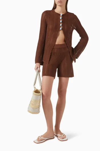 Corsica Shorts in Knit