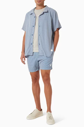 Printed Shirt in Viscose