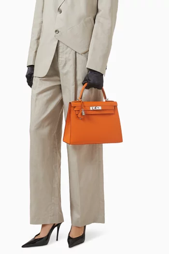 حقيبة كيلي 28 جلد ايبسوم