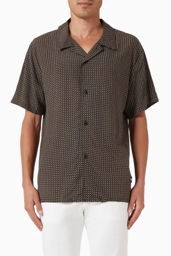 Printed Shirt in Viscose