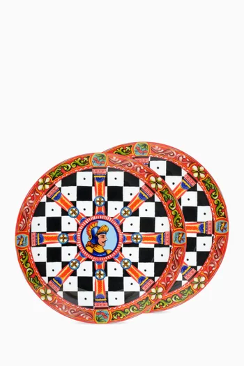 طقم أطباق عشاء كافاليير بورسلين، قطعتان