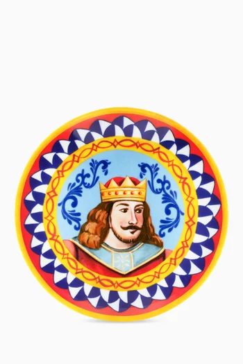 طقم أطباق فواكه ريجينا بورسلين، قطعتان