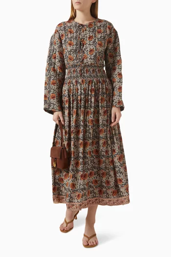 Bella Printed Maxi Skirt