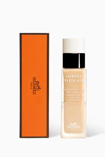 31C Sépia, Hermès Plein Air, Luminous Matte Skincare Foundation