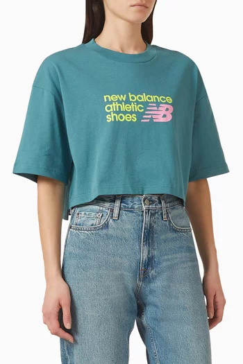 Athletics Premium Cropped T-shirt