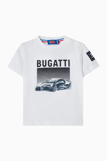 Car Graphic-print T-shirt in Cotton