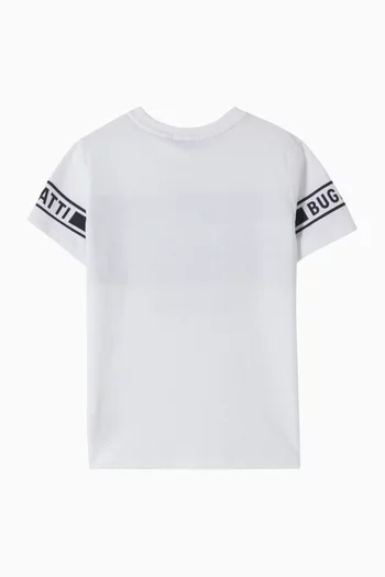 Car-print T-shirt in Cotton