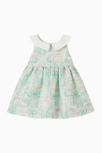 فستان بنقشة