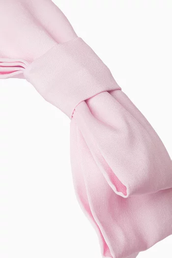 Bow Headband in Satin