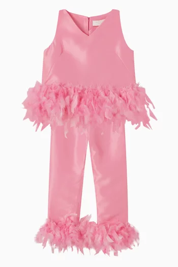 بلوزة بريش على الحافة