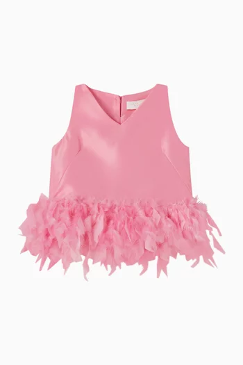 بلوزة بريش على الحافة