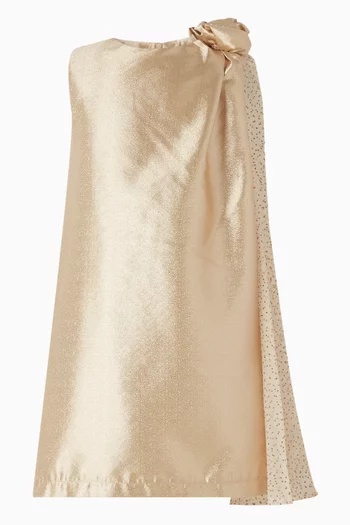 Gold Foil Dress