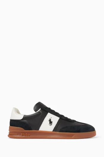 Heritage Aera Sneakers in Leather & Suede
