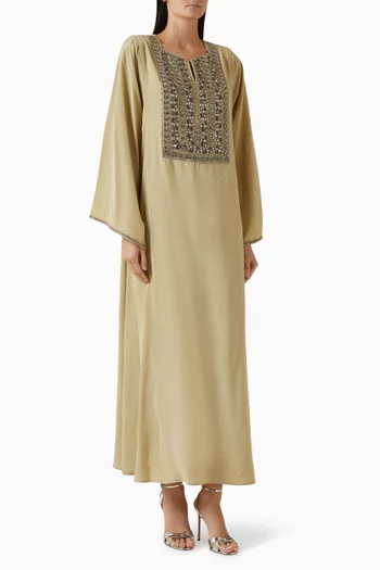 Bead-embellished Kaftan