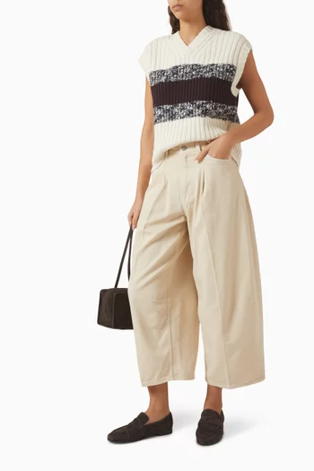 Twine Barrel-fit Jeans in Denim