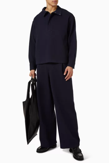 Oversized Wide-leg Pants