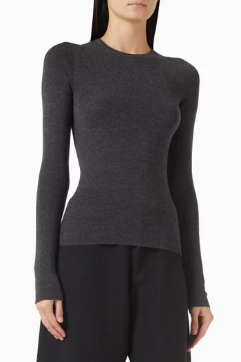 Knit Top in Merino Wool