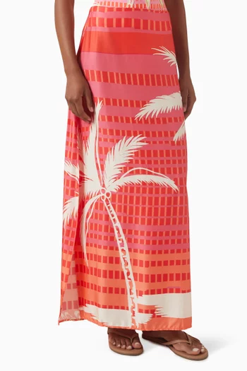 تنورة ايكو طويلة