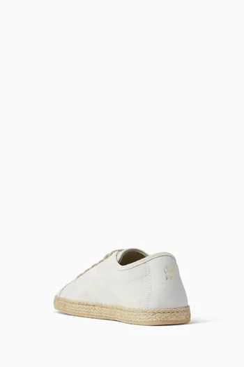 Derby Sneakers in Reversed Calfskin