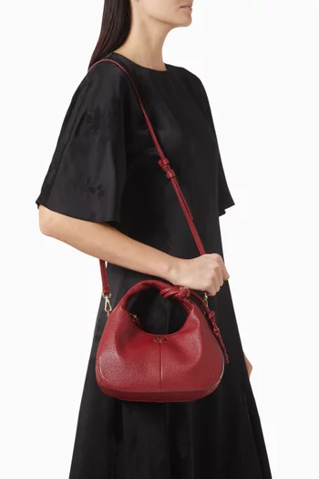 حقيبة هوبو ميني جلد حبيبي