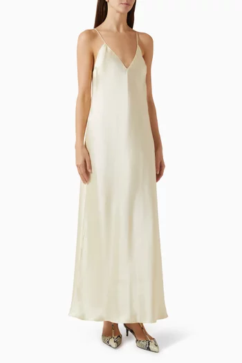 فستان تاجا سهل الارتداء ستان