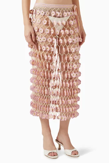 Fleur Hand-crocheted Convertible Skirt