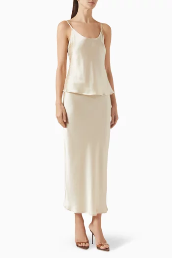 Kelsey Two-piece Set in Silk