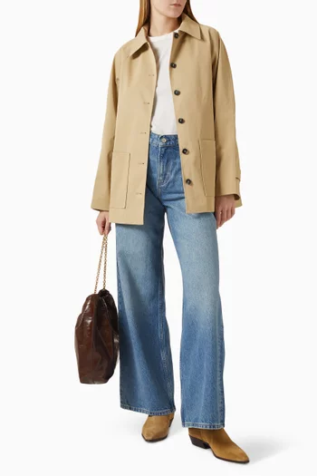 Fisher Oversized Trench Coat