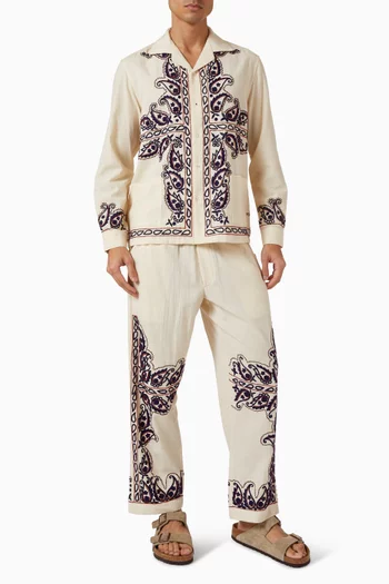 بنطال ميمينتو حرير نويل