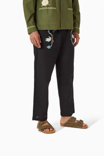 Tress Sandals in Suede