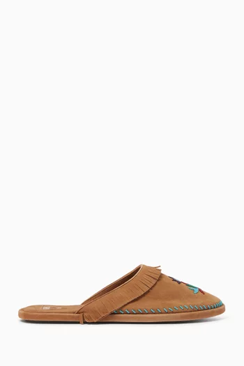 حذاء مفتوح اميرين مطرز شمواه