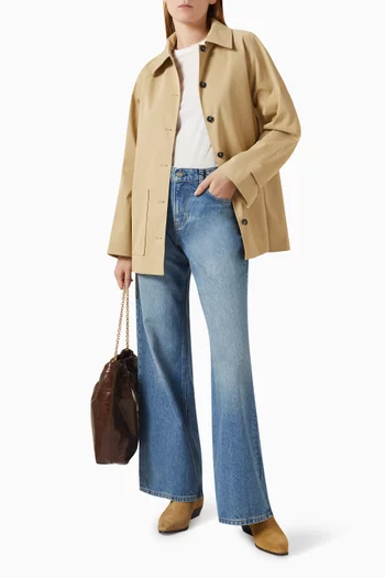 Cary Wide-leg Jeans in Denim
