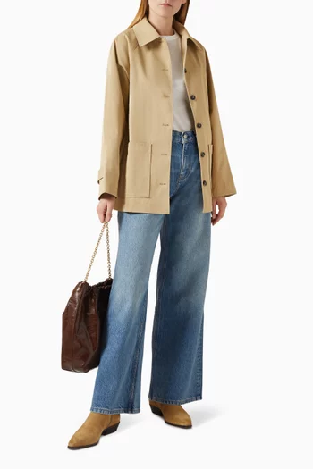 تي شيرت ماكس بقصة ضيقة قطن