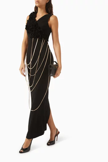 Avignon Dress in Crepe