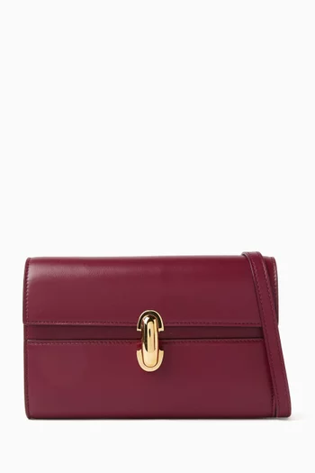 Mini Symmetry Crossbody Bag in Calf Leather