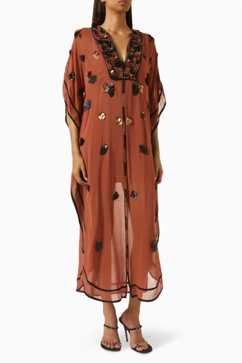 Rio De Janeiro Kaftan in Georgette