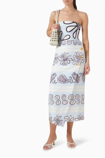 تنورة ليما كتان