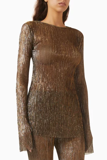 Loretta Semi-sheer Top