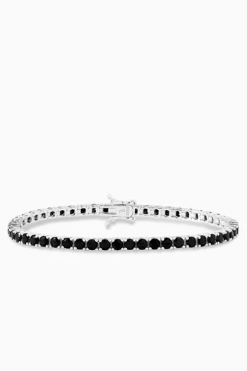 Classico Tennis Bracelet in Sterling Silver