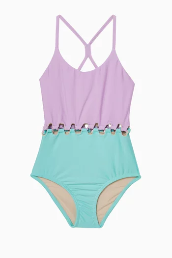 Cammy Colour-blocked One-piece Swimsuit