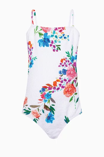 Zoey Floral-print One-piece Swimsuit