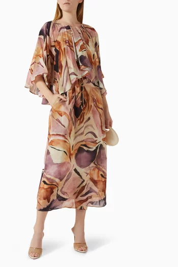 Printed Maxi Dress