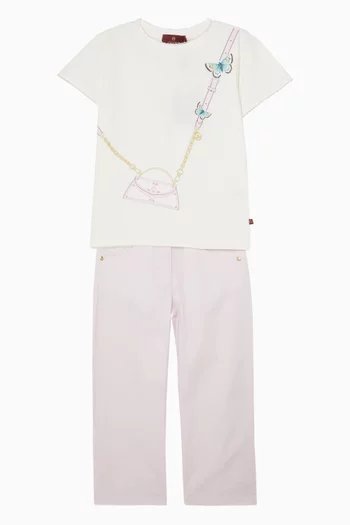 Straight-leg Jeans in Denim