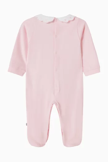 Bag-print Sleepsuit in Pima Cotton