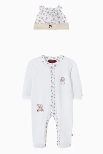 Teddy Pyjama & Beanie Gift Set