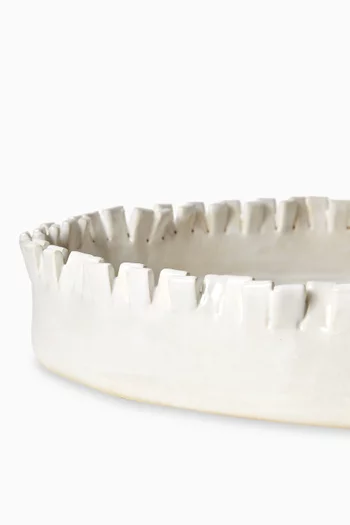 The Large Cut-out Dish in Ceramic