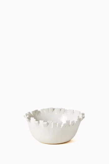 The Cut Out Bowl in Ceramic